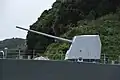 JS Shiranui at Yokosuka on 14 October 2019.