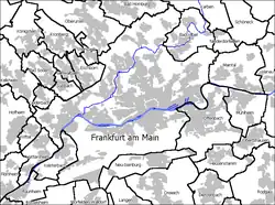 Frankfurt Zeilsheim is located in Frankfurt am Main