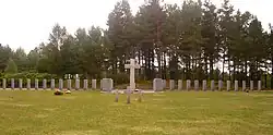 War cemetery in Mławka
