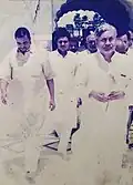 In 2004, Singh with Nitish Kumar in Pawapuri