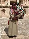 Piper in Jerash, Jordan