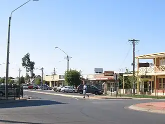 Main street looking north