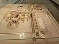 Model of Israel supreme court building