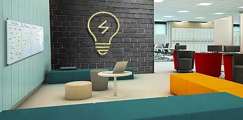 Modern meeting hall