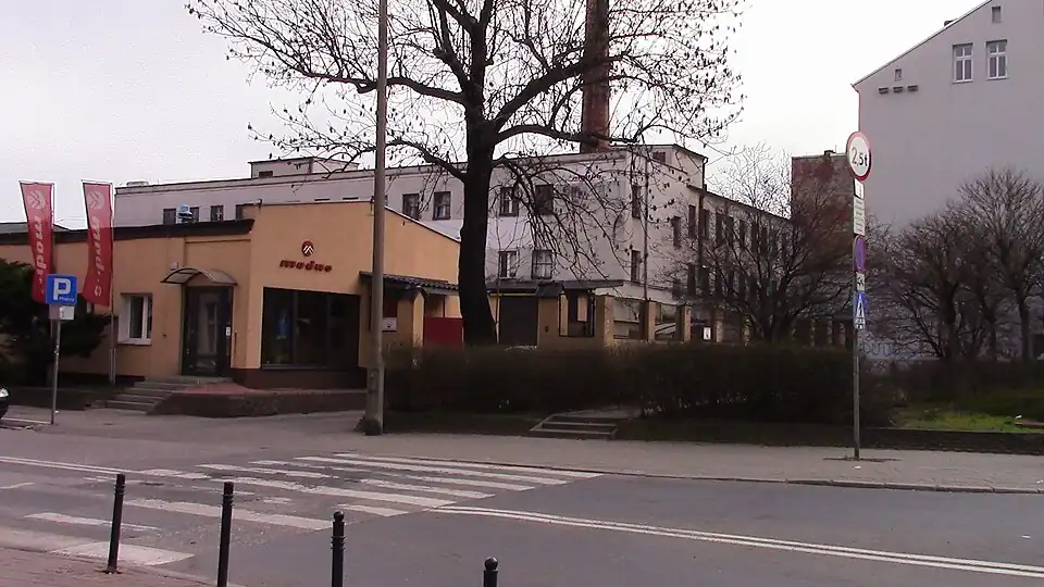 Current building at the corner of Świętej Trojcy