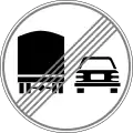 End of overtaking prohibition by trucks