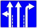 Lane directions