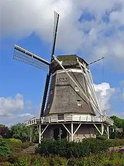 De Oelemölle windmill in Hardenberg