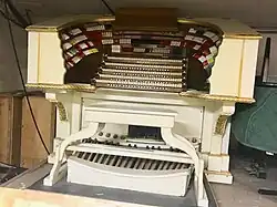 The theatre's Moller organ