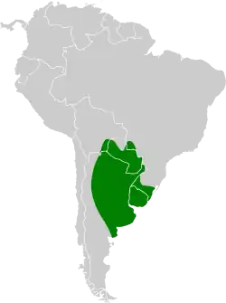 Map of range