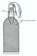 "Standard" Molotov cocktail