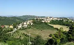 View of Mombaroccio