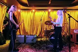 Momma playing at Barboza in Seattle on September 20th, 2022