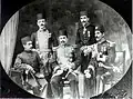 Persian delegation at the funeral of King Edward VII 1910