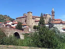 View of Monastero Bormida