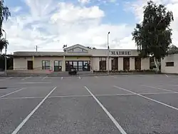 The town hall in Moncel-lès-Lunéville