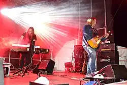 Monkey3 performing in Breitenbach am Herzberg, Hesse, Germany, (2022).