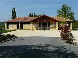 The town hall in Monplaisant