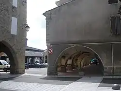 Arcades and hall