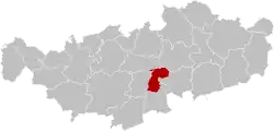 The municipality of Mont-Saint-Guibert in Walloon Brabant