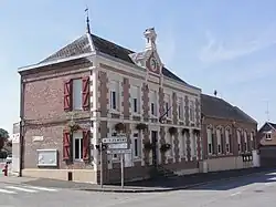 The town hall of Mont-d'Origny
