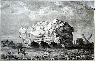 The old arena at rue du Mont-d'Arène,