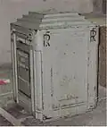1944 Pattern wall box inside Mont Saint-Michel, Brittany