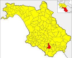 Montano Antilia within the Province of Salerno