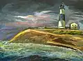 "Montauk Light", by Lucille Wallenrod, Oil