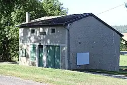 The town hall in Montbras