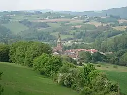 A general view of Montchenu