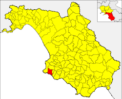 Montecorice within the Province of Salerno