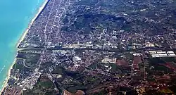 Aerial view of Montesilvano