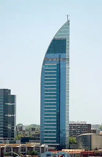 Telecommunications Tower, architect Carlos Ott, completed in 2002.[17]
