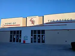The old basketball gym, the school has two gyms.