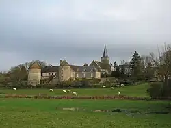 A general view of Montigny-sur-Canne