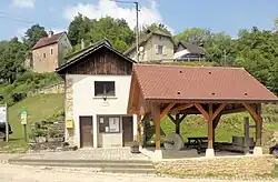 The town hall in Montjoie-le-Château