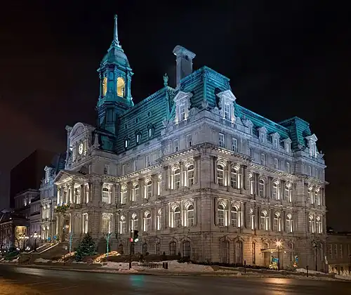 Image 87Montreal City Hall (from Portal:Architecture/Civic building images)
