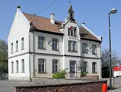 The town hall in Montreux-Vieux