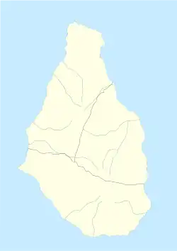 Weekes is located in Montserrat