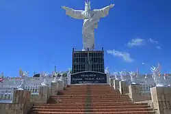 The Tuhan Yesus Raja Memberkati (Lord Jesus the King Blesses) monument
