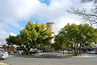 Main street of Mooroopna