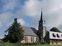 The church in Morainville