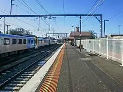 Old Southbound view from Platform 1, October 2021