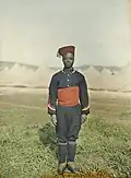 Senegalese Tirailleur (Fez, Morocco, 1913)