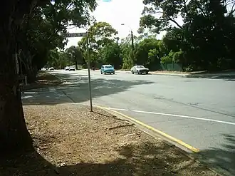 Wheatsheaf Road, facing east