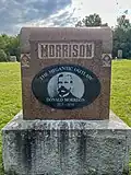 Morrison family tombstone.