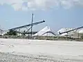 Part of the Morton Salt facilities on the north shore of Great Inagua