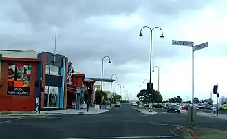 Corner of Hazelwood and Commercial Roads, Morwell