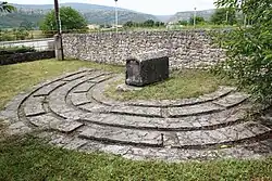 The grave of Rabbi Moshe Danon, chief Rabbi of Sarajevo (1815-1830) in Stolac